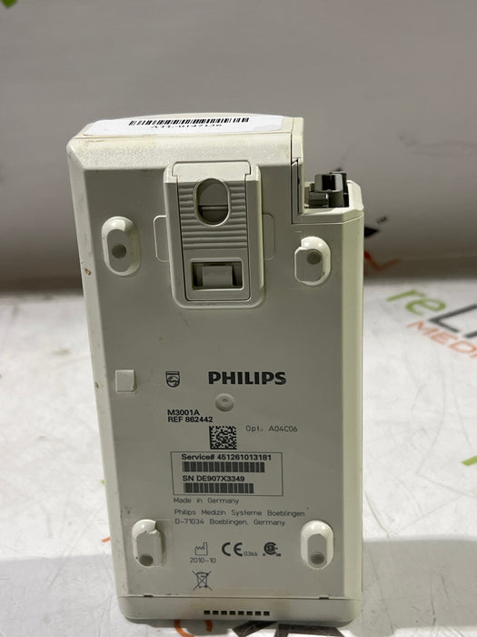 Philips M3001A-A04C06 OxiMax SpO2, NIBP, ECG, Temp, IBP MMS Module