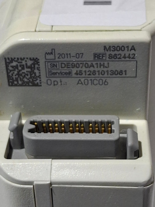 Philips M3001A-A01C06 Fast SpO2, NIBP, ECG, Temp, IBP MMS Module