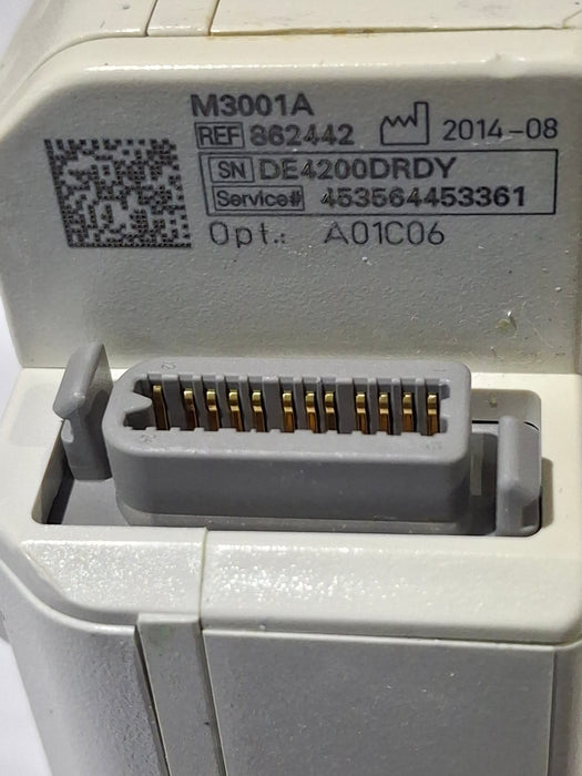 Philips M3001A-A01C06 Fast SpO2, NIBP, ECG, Temp, IBP MMS Module
