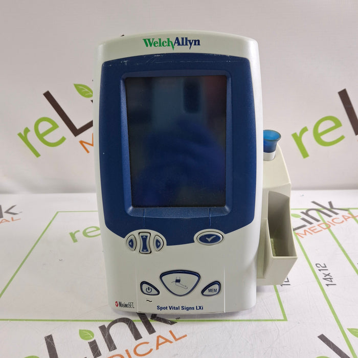 Welch Allyn Spot LXi - NIBP, SureTemp Plus, Masimo SpO2 Vital Signs Monitor