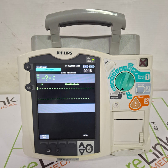 Philips HeartStart MRx Defibrillator w/Printer