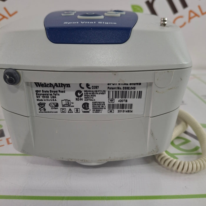 Welch Allyn Spot 420 - NIBP, Temp Vital Signs Monitor