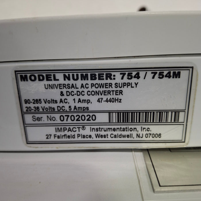 Impact Instrumentation Inc. Uni-Vent 754 Portable Ventilator