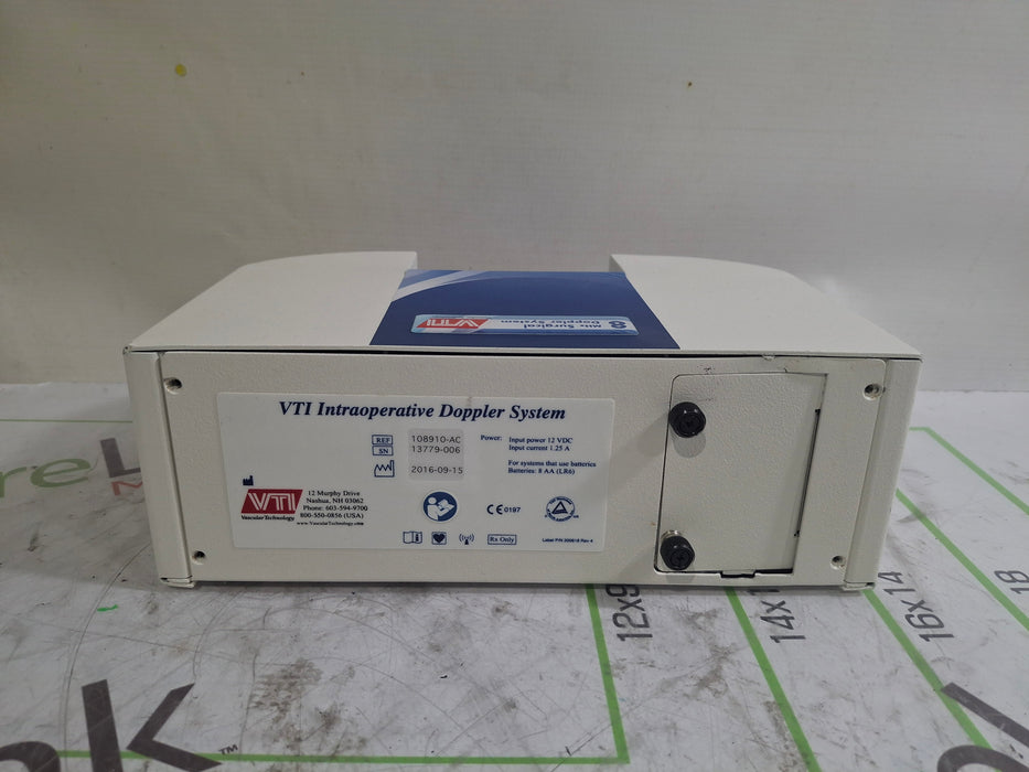 Vascular Technology Inc 108910-AC VTI Intraoperative Doppler System
