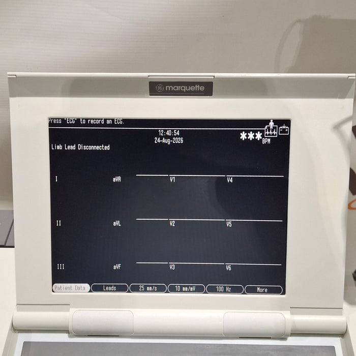 GE Healthcare MAC 5000 ECG with CAM Module