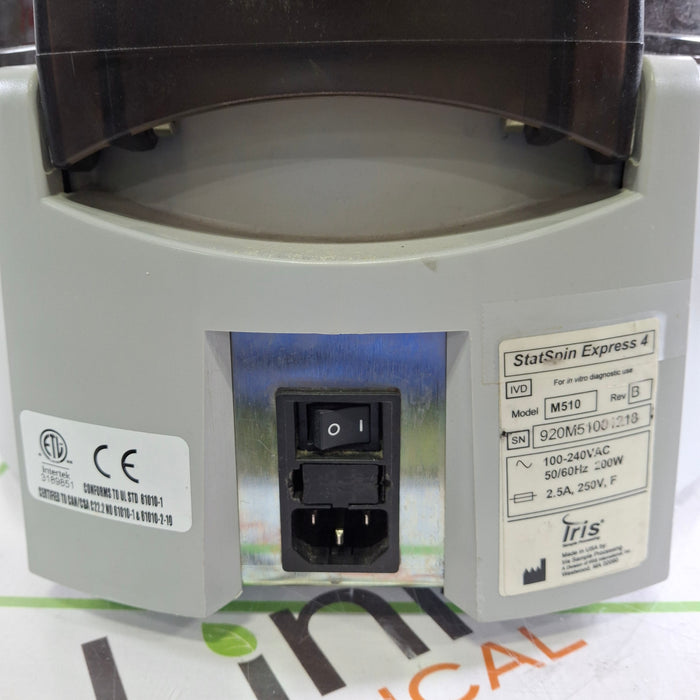 IRIS Medical StatSpin Express 4 Bench Top Centrifuge