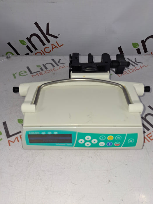 B. Braun Infusomat Space w/Pole Clamp & AC Adapter Infusion Pump