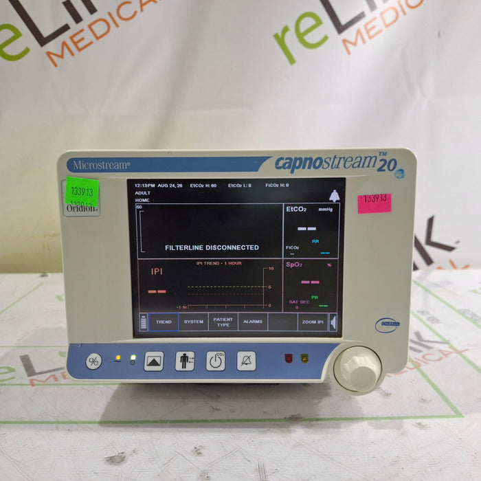 Oridion Capnostream 20 Capnography Monitor
