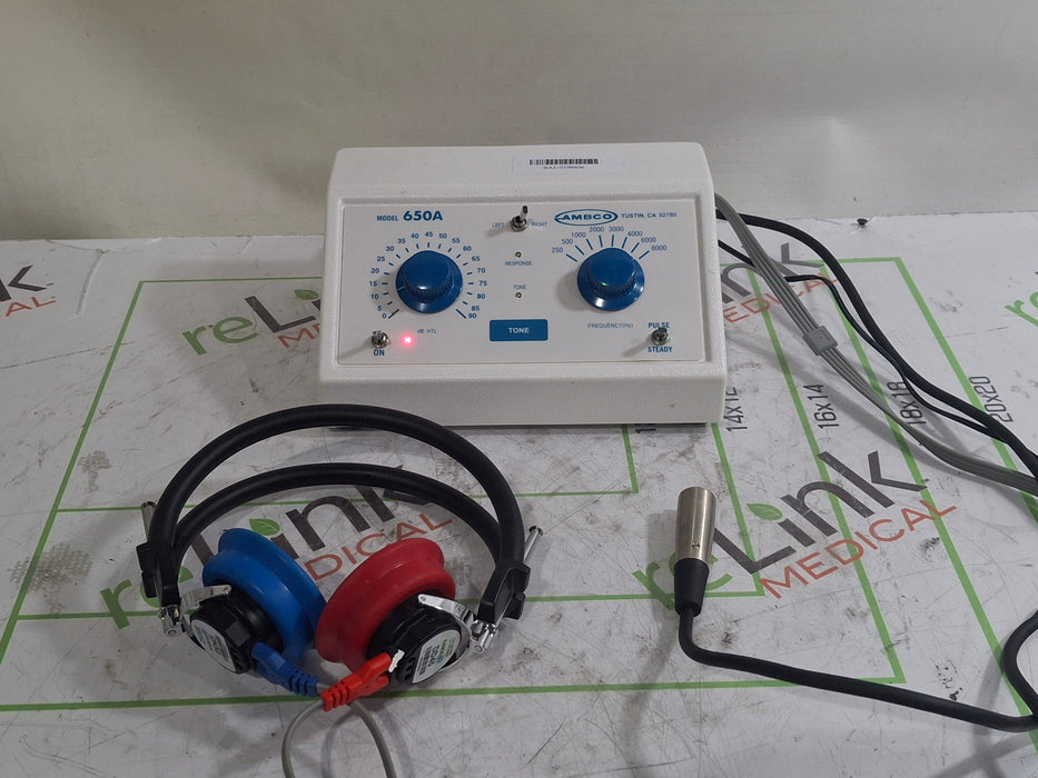 Ambco 650A Audiometer