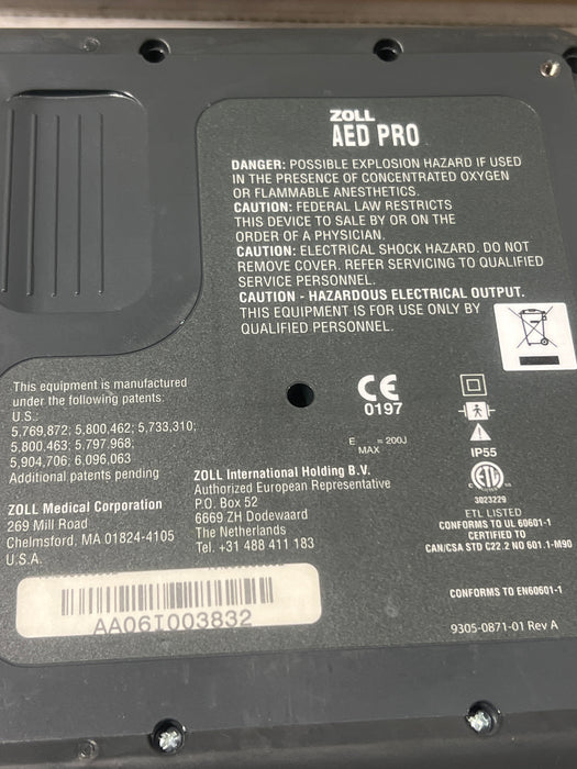 Zoll AED Pro
