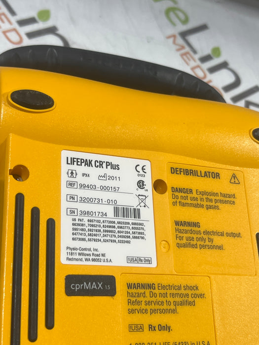 Medtronic LifePak CR Plus Defibrillator