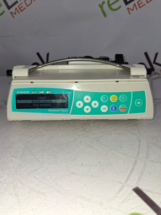 B. Braun Infusomat Space w/Pole Clamp Infusion Pump