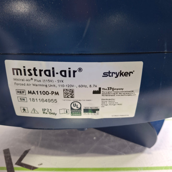 Stryker Mistral-Air Forced Air Warming System