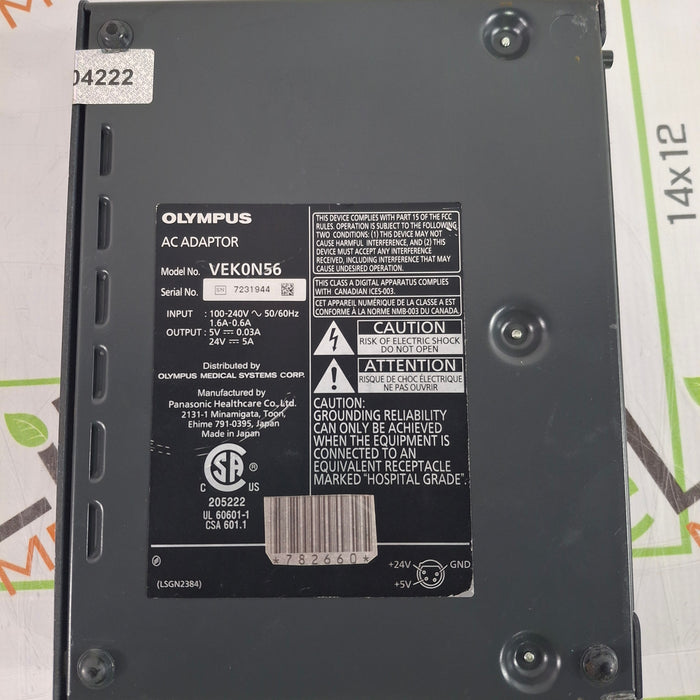 Olympus VEK0N56 Surgical Display AC Adapter