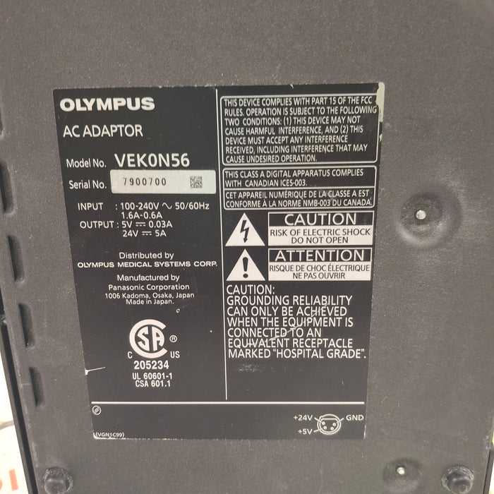 Olympus VEK0N56 Surgical Display AC Adapter