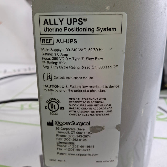Cooper Surgical AU-UPS Uterine Positioning System