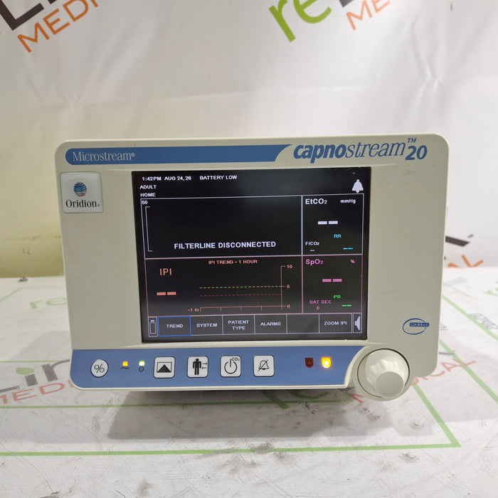 Oridion Capnostream 20 Capnography Monitor