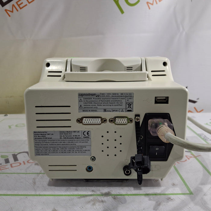 Oridion Capnostream 20 Capnography Monitor