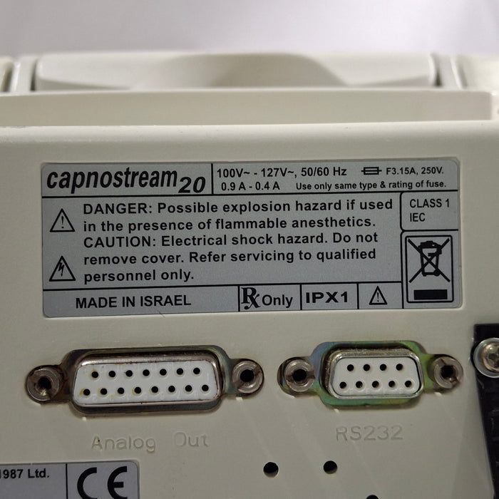 Oridion Capnostream 20 Capnography Monitor