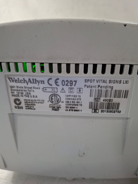 Welch Allyn Spot LXi - NIBP, ThermoScan Vital Signs Monitor