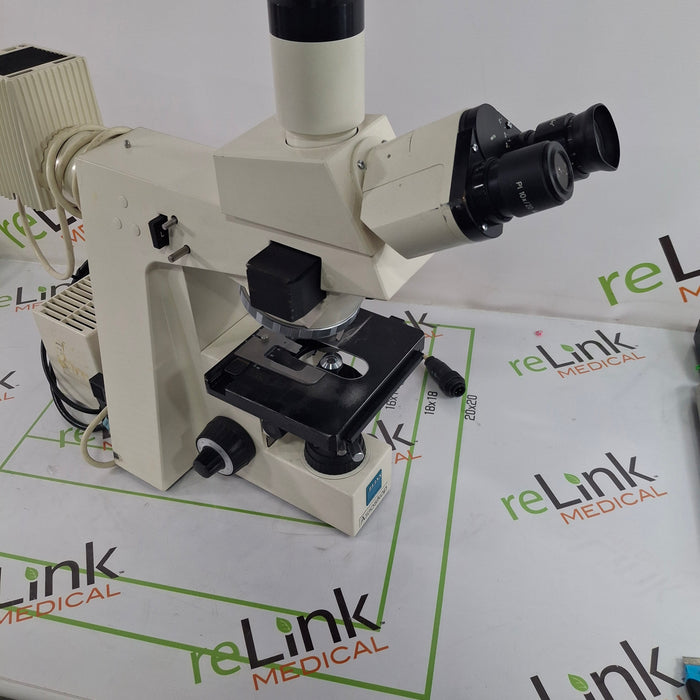 Carl Zeiss Axioskope Trinocular Microscope