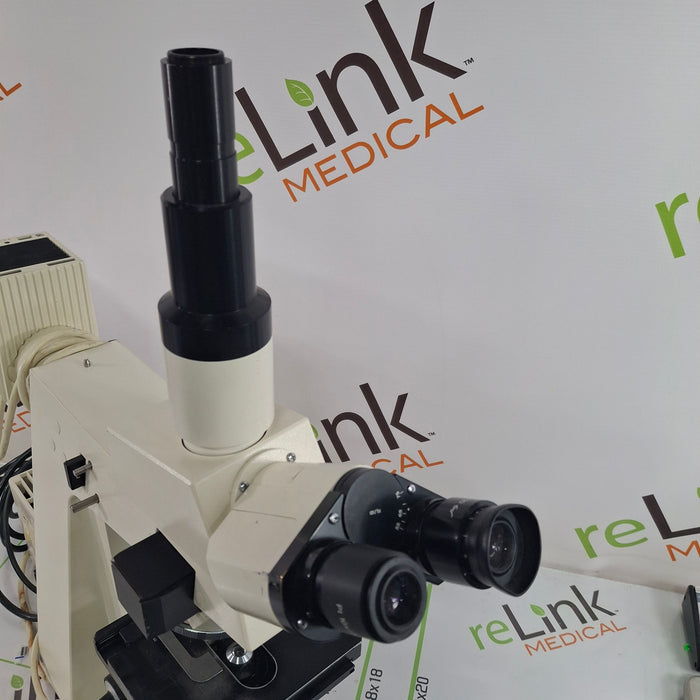 Carl Zeiss Axioskope Trinocular Microscope
