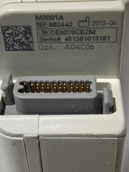 Philips M3001A-A04C06 OxiMax SpO2, NIBP, ECG, Temp, IBP MMS Module