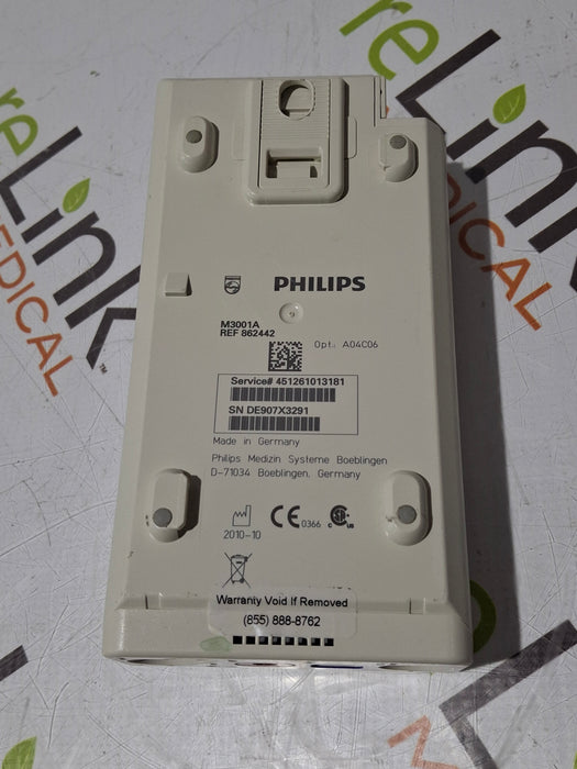 Philips M3001A-A04C06 OxiMax SpO2, NIBP, ECG, Temp, IBP MMS Module
