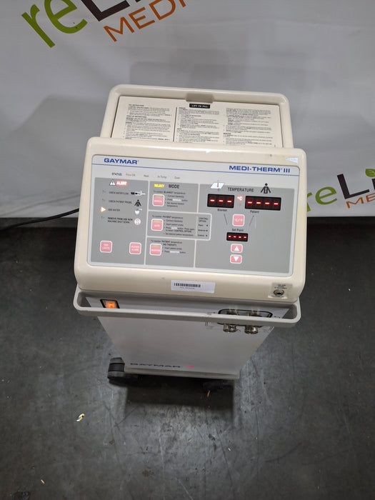 Gaymar Medi-Therm III MTA6900 Hyper/Hypothermia Machine