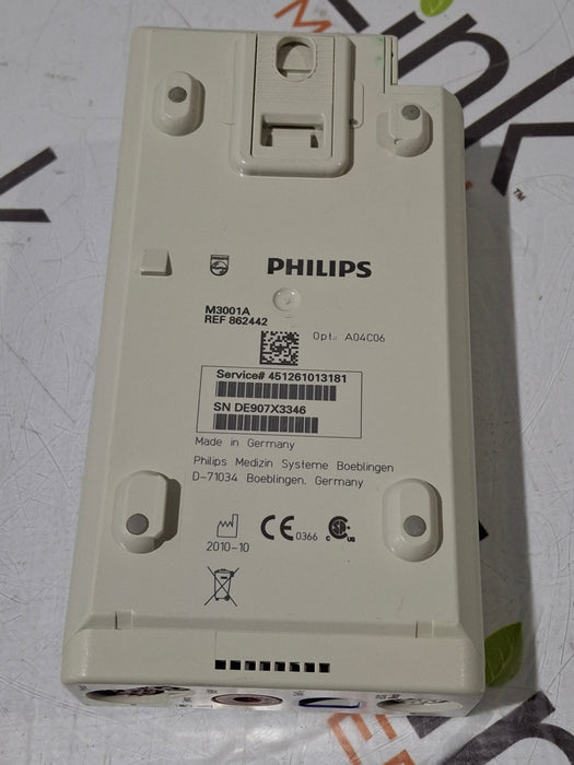 Philips M3001A-A04C06 OxiMax SpO2, NIBP, ECG, Temp, IBP MMS Module