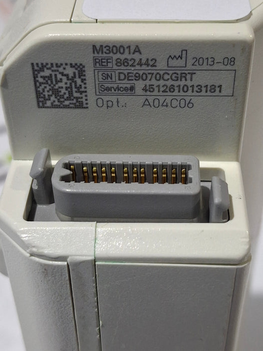 Philips M3001A-A04C06 OxiMax SpO2, NIBP, ECG, Temp, IBP MMS Module