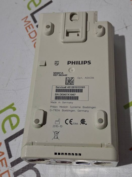 Philips M3001A-A04C06 OxiMax SpO2, NIBP, ECG, Temp, IBP MMS Module