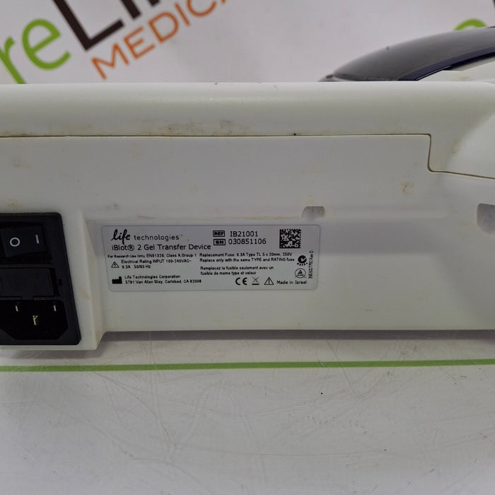 Life Technologies iBlot 2 Gel Transfer Device