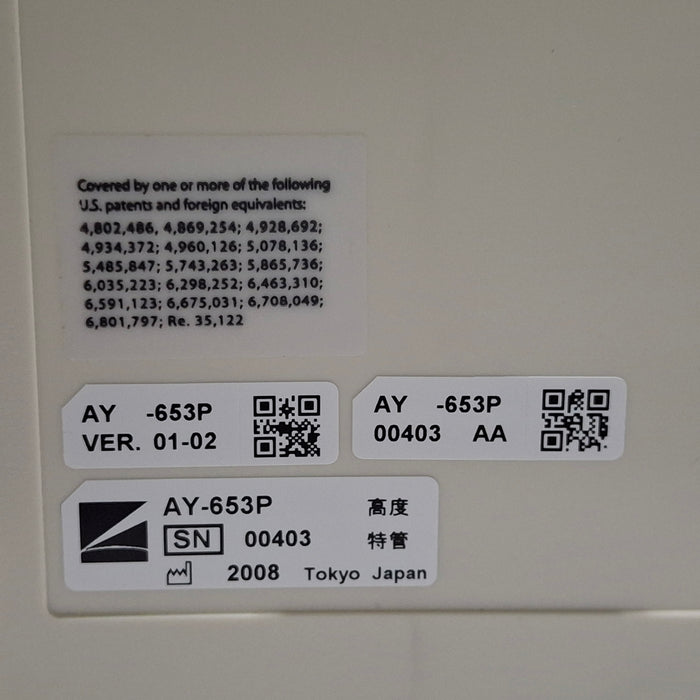 Nihon Kohden AY-653P Lifescope Patient Bedside Module