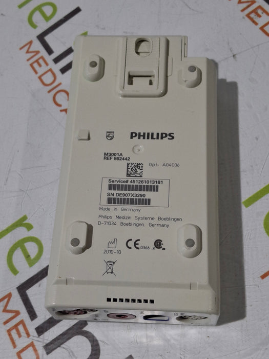 Philips M3001A-A04C06 OxiMax SpO2, NIBP, ECG, Temp, IBP MMS Module