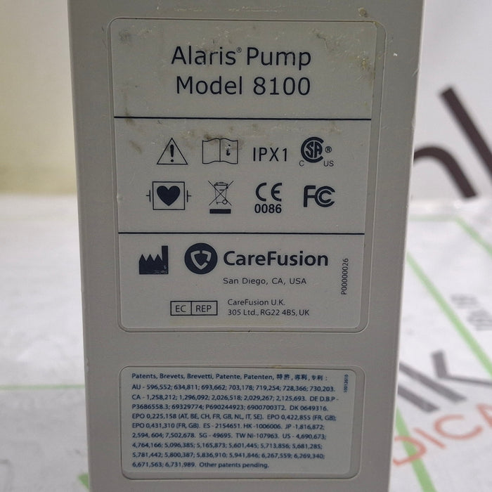 CareFusion Alaris 8100 LVP Infusion Pump Module