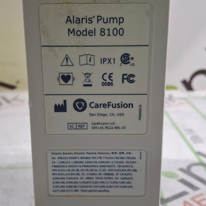 CareFusion Alaris 8100 LVP Infusion Pump Module