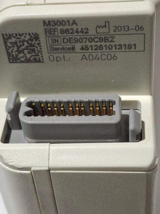 Philips M3001A-A04C06 OxiMax SpO2, NIBP, ECG, Temp, IBP MMS Module