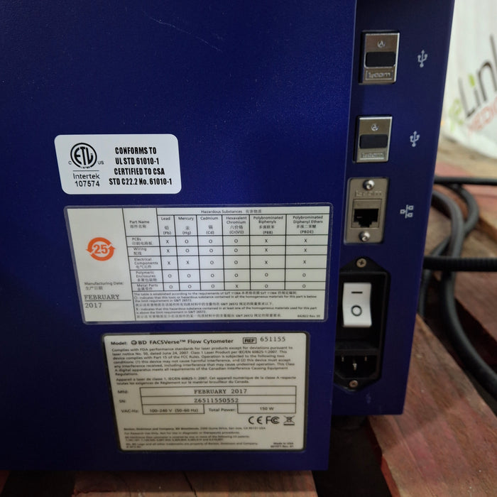 Becton Dickinson FACSVerse Flow Cytometer