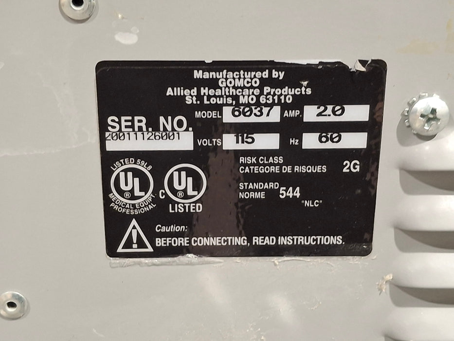 Gomco 6037 Pump