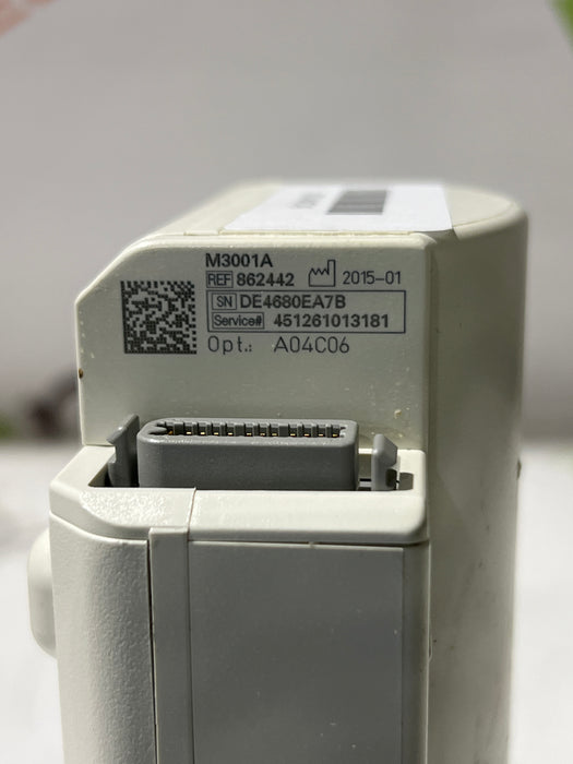 Philips M3001A-A04C06 OxiMax SpO2, NIBP, ECG, Temp, IBP MMS Module