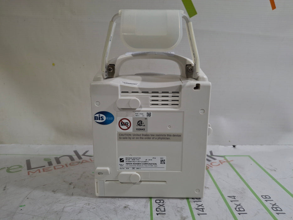 Nihon Kohden BSM-1753 Life Scope PT Transport Patient Monitor