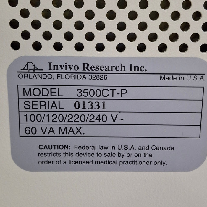 Invivo MDE Millennia 3500CT-P Vital Signs Monitoring System