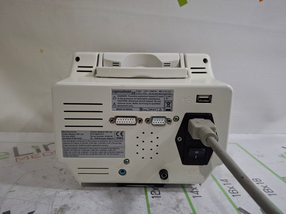 Oridion Capnostream 20 Capnography Monitor