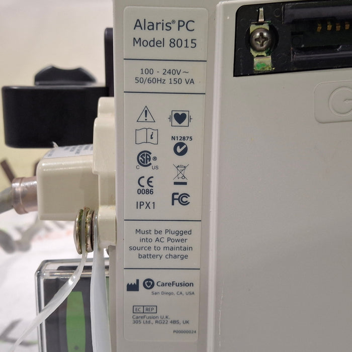 CareFusion Alaris 8015 Small Screen POC Infusion Pump