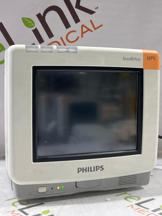 Philips Intellivue MP5 - ECG, Fast SpO2, NIBP, CO2 Patient Monitor