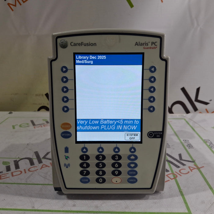 CareFusion Alaris 8015 Large Screen POC Infusion Pump