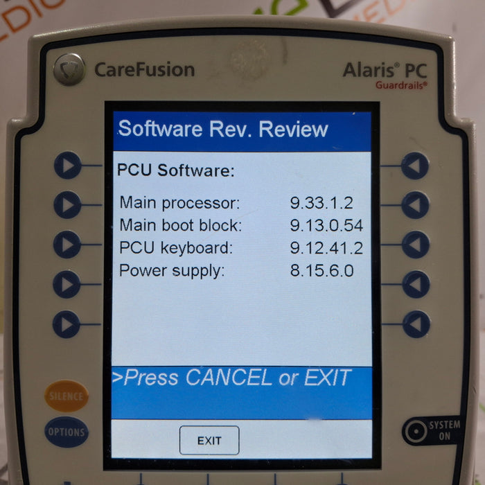CareFusion Alaris 8015 Large Screen POC Infusion Pump