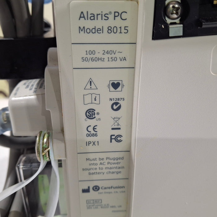 CareFusion Alaris 8015 Large Screen POC Infusion Pump