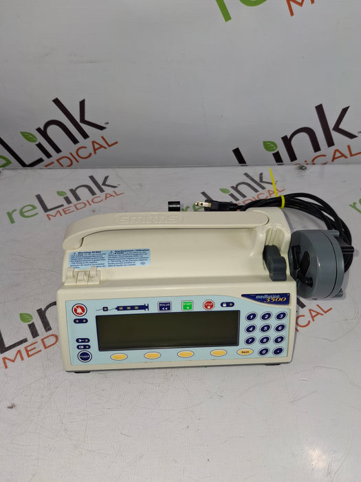 Smiths Medical Medfusion 3500 Syringe Infusion Pump